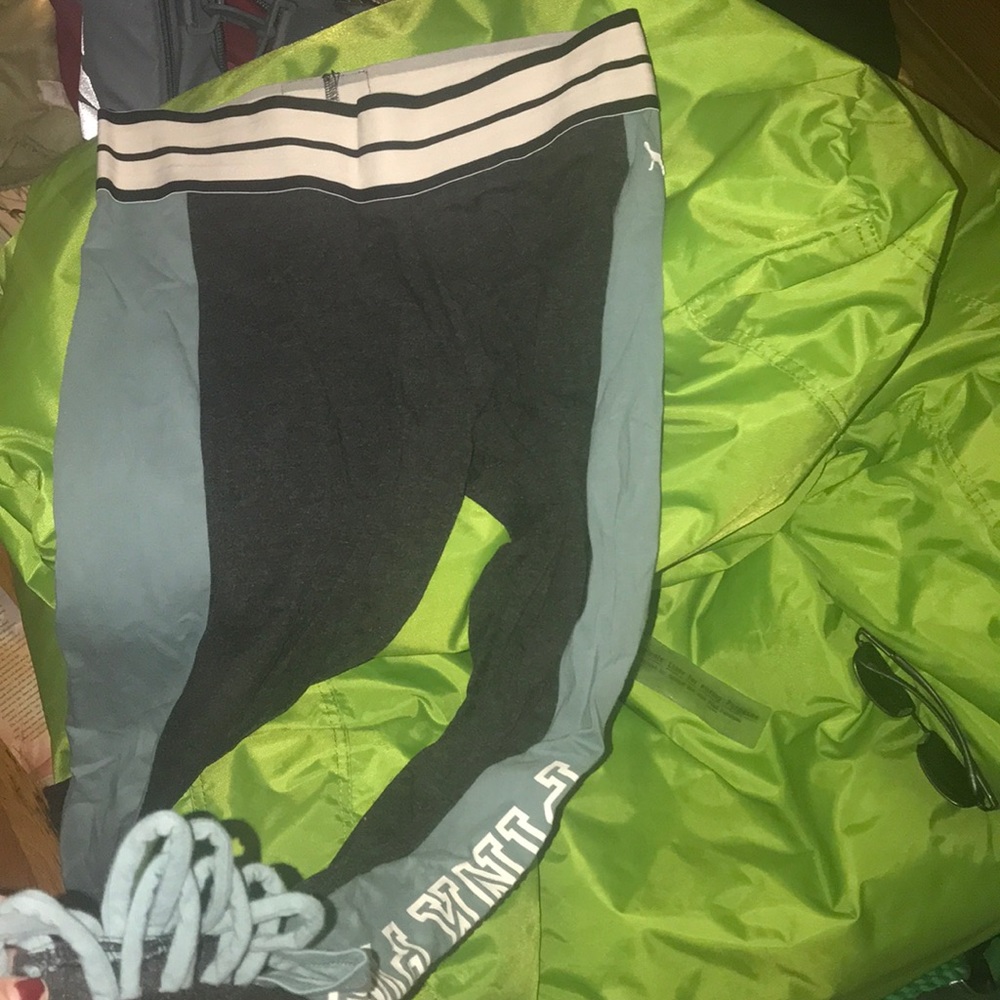 PINK VICTORIAS SECRET COTTON LEGGINGS
